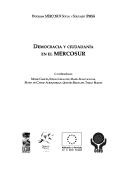 Cover of: Democracia y ciudadani̕a en el Mercosur