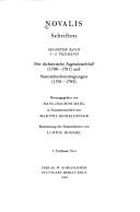 Cover of: Schriften: die Werke Friedrich von Hardenbergs