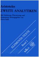 Cover of: Zweite Analytiken