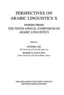 Cover of: Perspectives on Arabic linguistics X by Symposium on Arabic Linguistics