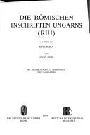 Cover of: Die römischen Inschriften Ungarns (RIU).