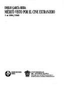 Cover of México visto por el cine extranjero