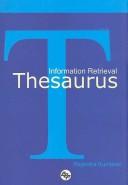 Cover of: Information retrieval thesaurus by Rajendra Kumbhar