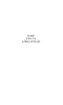 Cover of: Marie s'en va à Belleville: roman