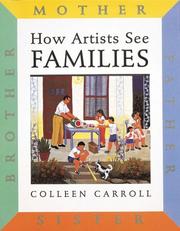 Cover of: How Artists See Families by Colleen Carroll
