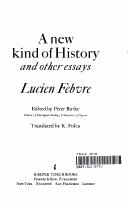 Cover of: A new kind of history, and other essays