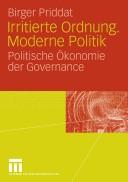 Cover of: Irritierte Ordnung, moderne Politik by Birger Priddat