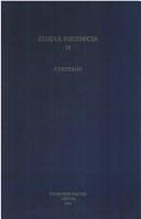 Cover of: Carthago: acta Colloquii Bruxellensis habiti diebus 2 et 3 mensis Maii anni 1986