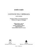 Cover of: Cantos de vida y esperanza by Rubén Darío