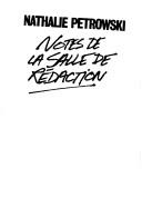 Cover of: Notes de la salle de rédaction