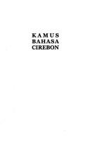 Cover of: Kamus bahasa Cirebon