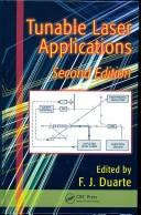 Cover of: Tunable laser applications by by Frank Duarte [editor].