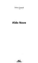 Cover of: Aldo Nove