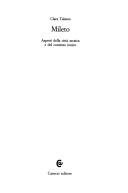 Cover of: Mileto: aspetti della città arcaica e del contesto ionico