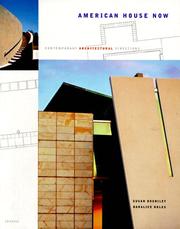 Cover of: American House Now: Contemporary Architectural Directions