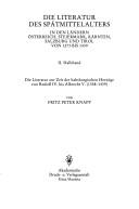 Cover of: Geschichte der Literatur in Österreich by herausgegeben von Herbert Zeman.