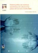 Cover of: Sistema jurídico de incentivos económicos a la cultura en los países del Convenio Andrés Bello by Gonzalo Castellanos Valenzuela