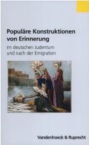 Cover of: Popul are Konstruktionen von Erinnerung im deutschen Judentum und nach der Emigration