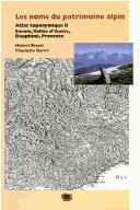 Cover of: Les noms du patrimoine alpin by Hubert Bessat