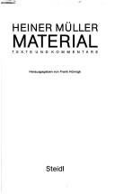Cover of: Heiner Müller Material: Texte und Kommentare