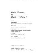 Cover of: Finite elements in fluids