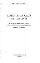 Cover of: Libro de la caça de las aves by Pedro López de Ayala