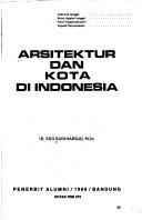 Cover of: Arsitektur dan kota di Indonesia