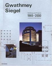 Cover of: Gwathmey Siegel: buildings and projects 1965-2000