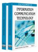 Cover of: Encyclopedia of information communication technology