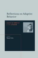 Reflections on Adpative Behavior by Nancy K. Innis, J. E. R. Staddon
