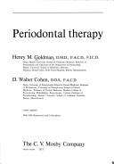 Periodontal therapy by Henry M. Goldman