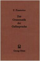 Cover of: Zur Grammatik der Gallasprache