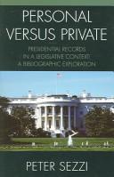 Personal vs Private by Peter H. Sezzi