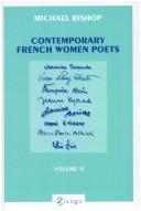 Cover of: Contemporary French Women Poets.Volume II from Hyvrard and Baude to Etienne and Albiach. (Chiasma 3)