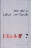 International Labour Law Reports by Zvi Bar-Niv