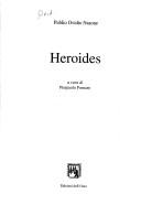 Cover of: Heroides by Ovid