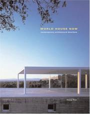 Cover of: World House Now (Universe Architecture Series)