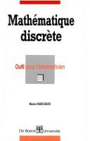 Cover of: Mathématique discrète: outil pour l'informaticien