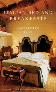 Cover of: Italian Bed & Breakfasts: A Caffelletto Guide (Caffeletto Guide)