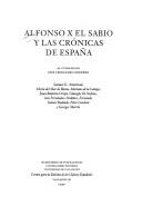 Cover of: Alfonso X el Sabio y las crónicas de España