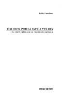 Cover of: Por Dios, por la patria y el rey: una visión crítica de la transición española