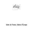 Cover of: Islam de France, islams d'Europe