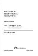 Cover of: Advances in international accounting. Vol. 1- (1987-). by 