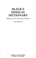 Cover of: Black's medical dictionary