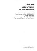 Lliga Catalana by Isidre Molas