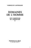 Cover of: Domaines de l'homme