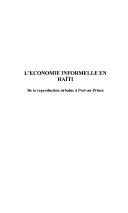 Cover of: L' économie informelle en Haïti by Nathalie Lamaute-Brisson