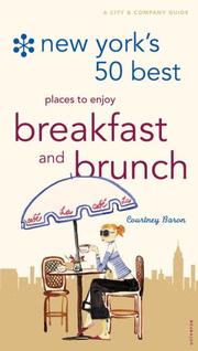 Cover of: New York's 50 best places to enjoy breakfast and brunch