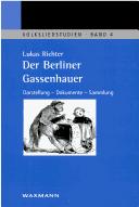 Cover of: Volksliedstudien, Bd. 4: Der Berliner Gassenhauer