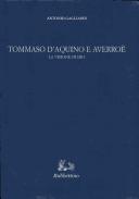 Cover of: Tommaso d'Aquino e Averroè by Antonio Gagliardi